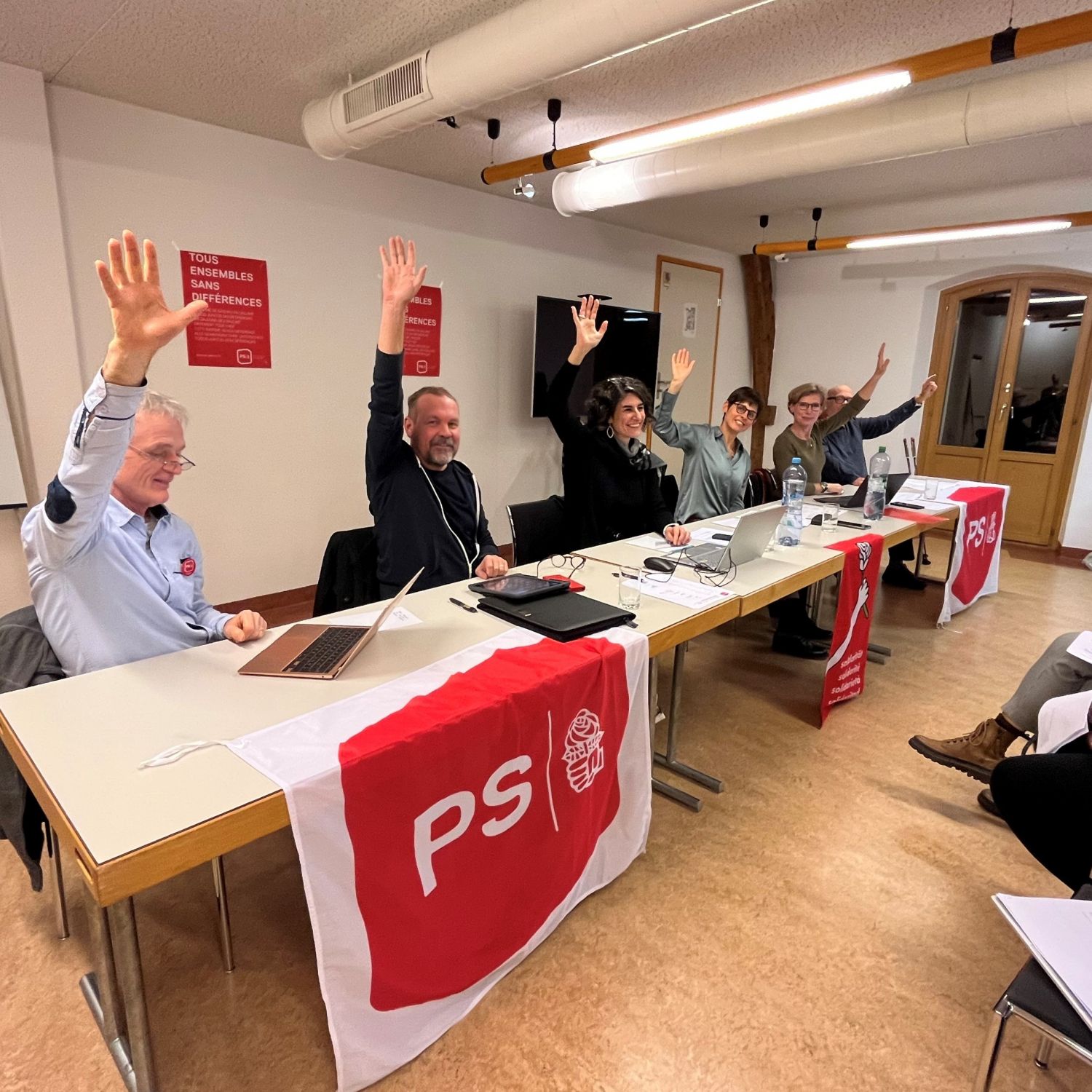 Assemblée constitutive de la nouvelle section PS Laténa